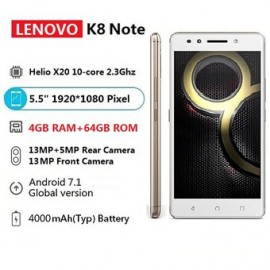 Global Lenovo K8 Note 4GB RAM+64GB ROM D...-Celularymas-Celulares y Tablets