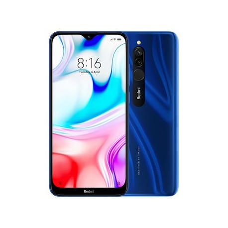 Xiaomi redmi 8 dual sim 64+4Gb-azul-Celularymas-Celulares y Tablets