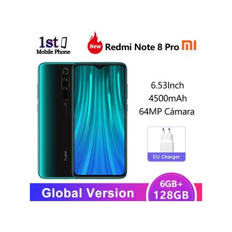 Redmi Note 8 Pro 6.53 pulgadas 6 + 128GB...-Celularymas-Celulares y Tablets