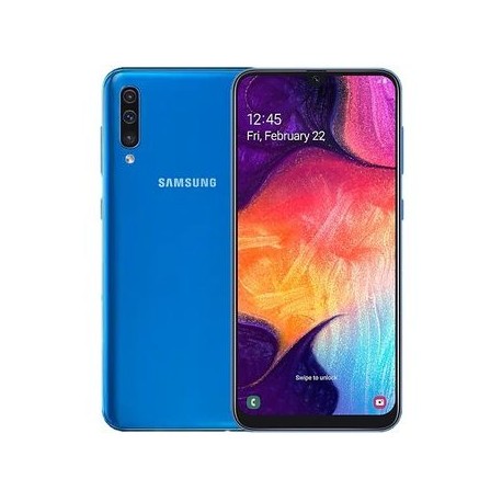 Samsung Galaxy A50 dual 64+4 GB- azul-Celularymas-Celulares y Tablets