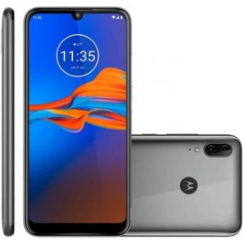 Moto E6 plus 64+4 GB dual sim-gris-Celularymas-Celulares y Tablets