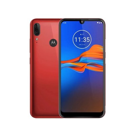 Moto E6 plus 64+4 GB dual sim-rojo