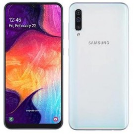 Samsung Galaxy A50 dual 128+4 GB- blanco-Celularymas-Celulares y Tablets