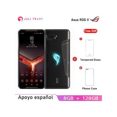 Asus ROG 2 8GB+128GB 6.59" 6000mAh Rom G...-Celularymas-Celulares y Tablets