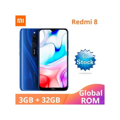 Xiaomi Redmi 8 3+32GB Sapphire Celular -...-Celularymas-Celulares y Tablets