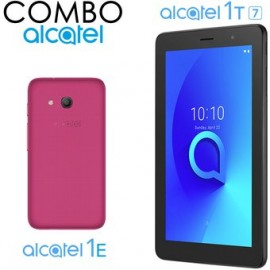 COMBO Alcatel! Celular Alcatel 1E 8GB +...-Celularymas-Celulares y Tablets