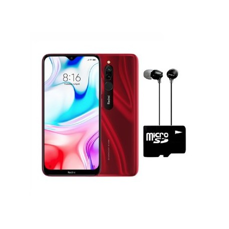 Celular Xiaomi Redmi 8 Global 4GB RAM +...-Celularymas-Celulares y Tablets