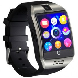 Smartwatch Bluetooth Q18 Pantalla Curva...-Celularymas-Celulares y Tablets