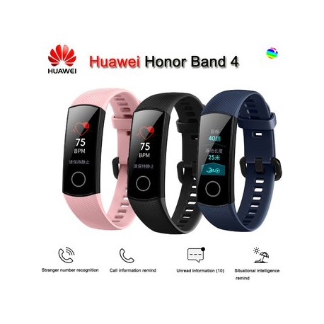 Smartwatch Huawei Honor Band 4-Negro-Celularymas-Celulares y Tablets