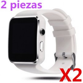 2 Piezas Reloj Inteligente X6 Reloj Depo...-Celularymas-Celulares y Tablets