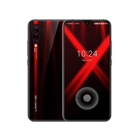 Smartphone Umidigi X 4G 128GB-Flame Blac...-Celularymas-Celulares y Tablets