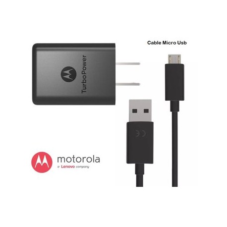 Cargador Motorola Turbo Charger Turbopow...-Celularymas-Celulares y Tablets