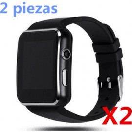 2 Piezas Reloj Inteligente X6 Reloj Depo...-Celularymas-Celulares y Tablets