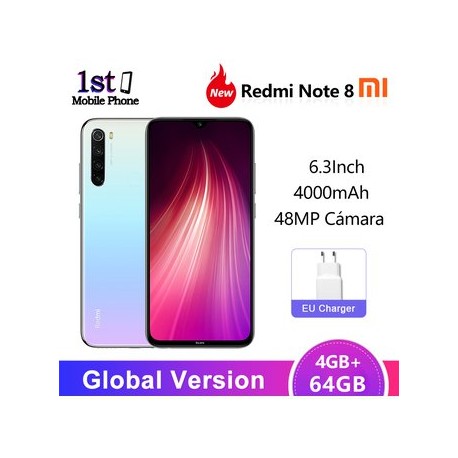 Versión global Redmi Note 8 4GB 64GB 48M...-Celularymas-Celulares y Tablets