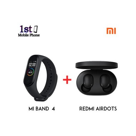 Redmi Airdots+Xiaomi Band4 Sport Auricul...-Celularymas-Celulares y Tablets