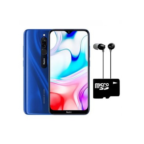 Celular Xiaomi Redmi 8 Global 4GB RAM +...-Celularymas-Celulares y Tablets