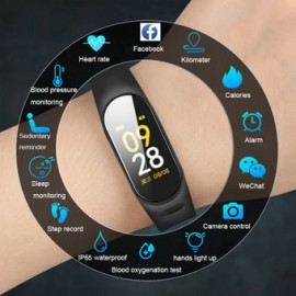 Pulsera Inteligente SmartBand Monitor de...-Celularymas-Celulares y Tablets