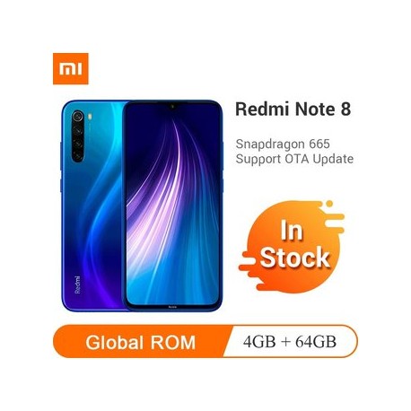 Xiaomi Redmi Note 8 64GB ROM 4G RAM Glob...-Celularymas-Celulares y Tablets