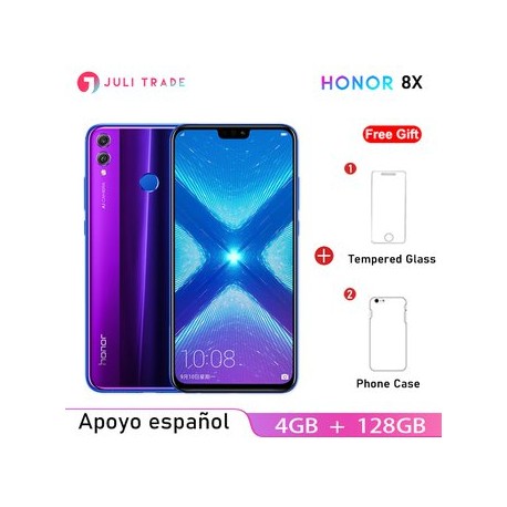 Huawei Honor 8X 4GB+128GB 6.5"20MP Dual+...-Celularymas-Celulares y Tablets