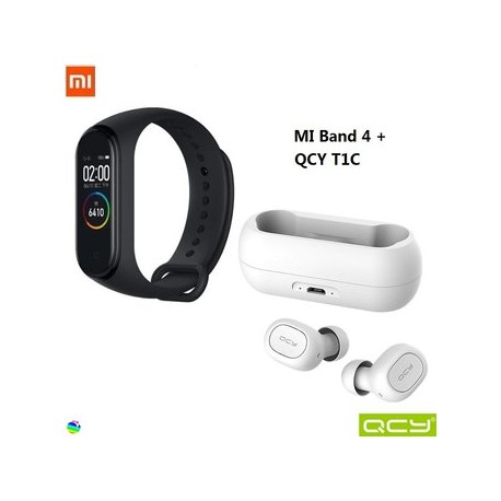 Combo Xiaomi Pulsera Mi Band 4_Negro + A...-Celularymas-Celulares y Tablets