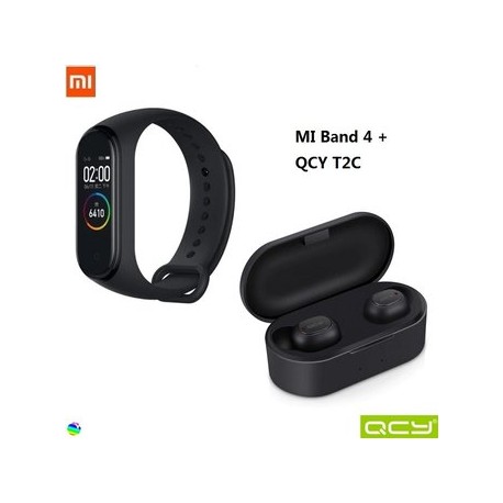 Combo Xiaomi Pulsera Mi Band 4_Negro+Aud...-Celularymas-Celulares y Tablets