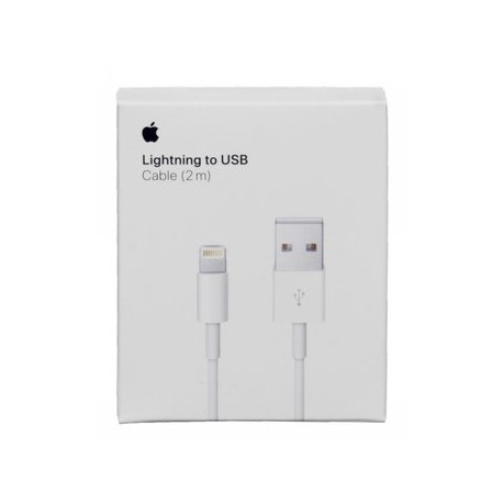 Cable Iphone 5 6 7 8 X Original 2 Metros...