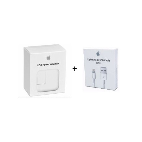 Cargador Ipad 12 W Apple Original En Caj...