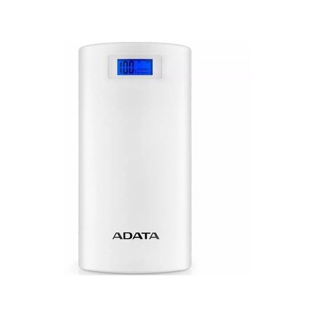 Bateria Adata P20000D 20000mAh Blanco US...-Celularymas-Celulares y Tablets