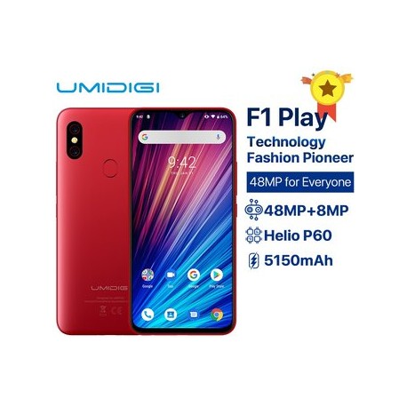 Smartphone Umigidi F1 Play 64GB ROM 6GB...