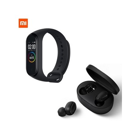 Xiaomi Redmi Airdots_Negro + Xiaomi Mi B...-Celularymas-Celulares y Tablets