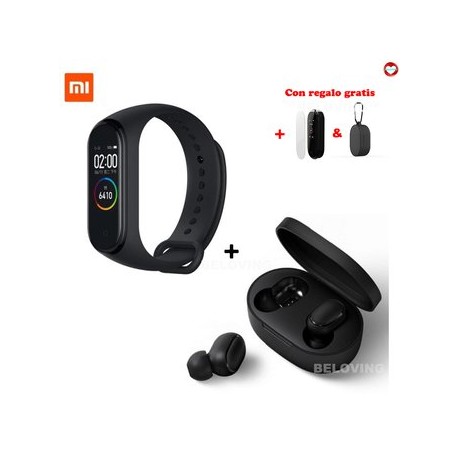 Xiaomi Redmi Airdots + XiaoMi Band 4 Con...