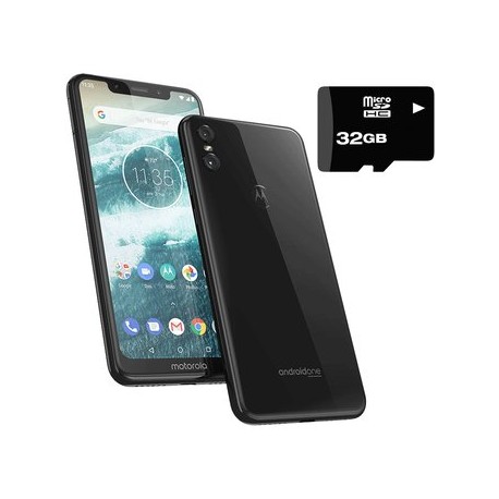 Celular Motorola One 32GB 3GB Dual Sim +...-Celularymas-Celulares y Tablets