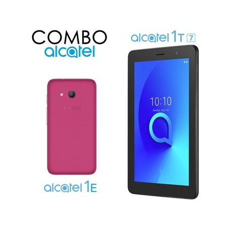 COMBO Alcatel! Celular Alcatel 1E 8GB +...-Celularymas-Celulares y Tablets