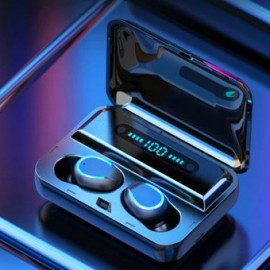 Audífonos Bluetooth 5.0 con Base de Carg...