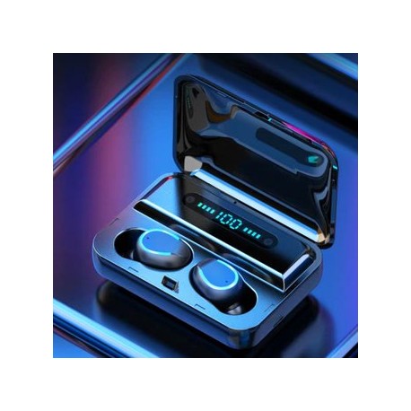 Audífonos Bluetooth 5.0 con Base de Carg...