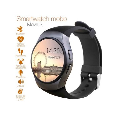 SMART WATCH MOBO RELOJ INTELIGENTE NANO...-Celularymas-Celulares y Tablets