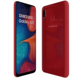 Samsung Galaxy A20s Rojo 3gb Ram + 32gb...-Celularymas-Celulares y Tablets