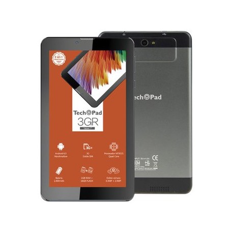 Tablet TechPad 3GR, Red Inalámbrica 3G,...