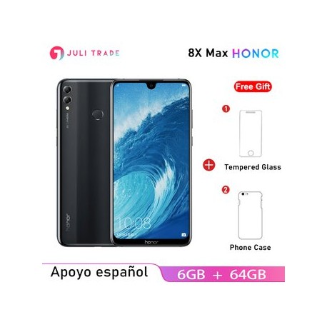 Huawei Honor 8X Max 6GB+64GB 7.12"18W QC...-Celularymas-Celulares y Tablets