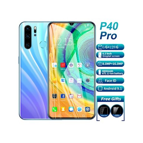 6.3〞 Smartphone 6GB+128GB 10 cores Andro...-Celularymas-Celulares y Tablets