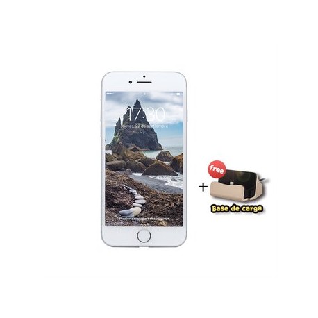 Apple IPhone 7 32GB-Plata+Base de carga