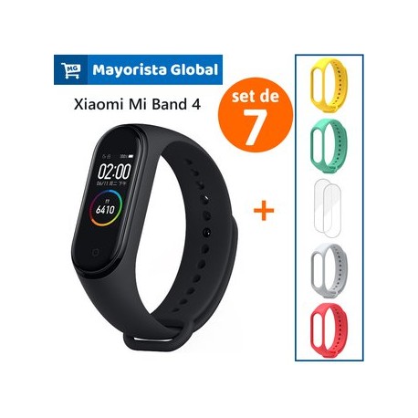 Xiaomi Mi Band 4 Original + 4 Correas de...