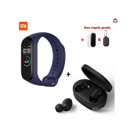 Xiaomi Redmi Airdots + XiaoMi Band 4 Con...-Celularymas-Celulares y Tablets