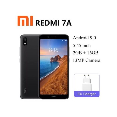 Redmi 7A 5.45 pulgadas 2GB RAM 16GB ROM...-Celularymas-Celulares y Tablets