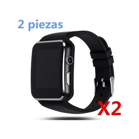 2 Piezas Reloj Inteligente X6 Reloj Depo...